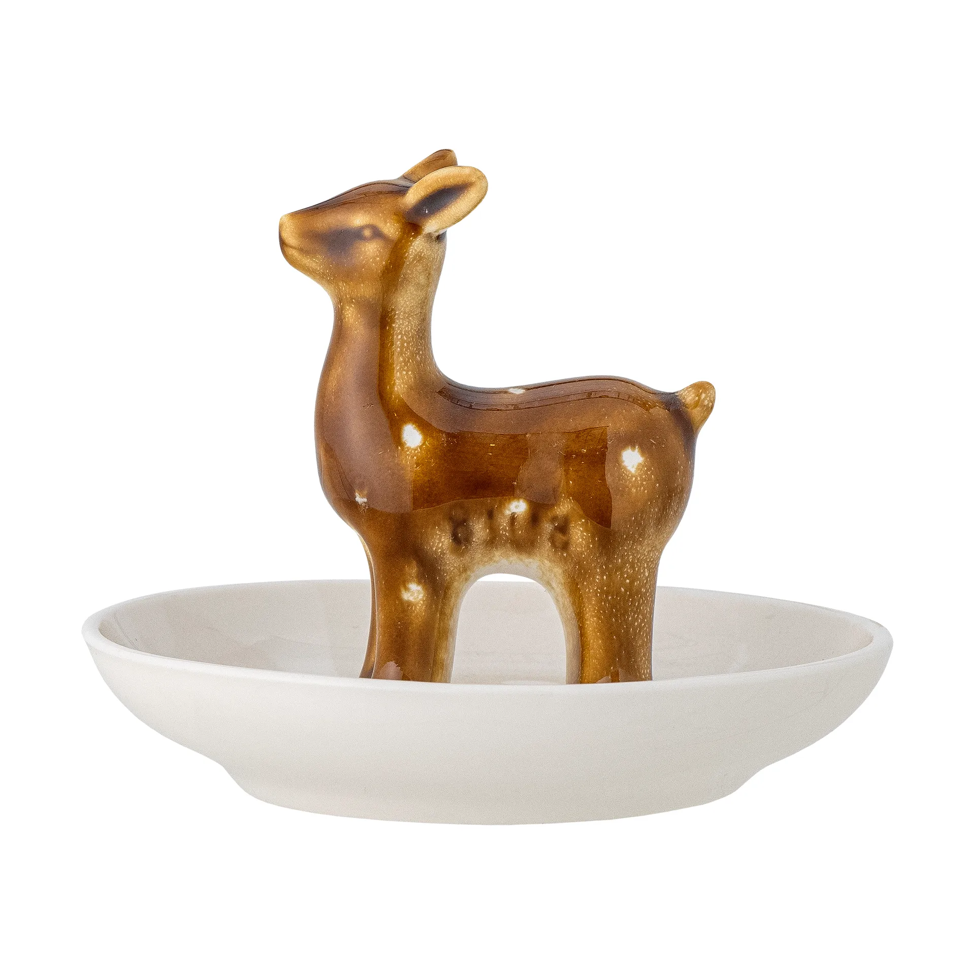 Ciotola Eli Ø11 cm, Ottone bianco Bloomingville