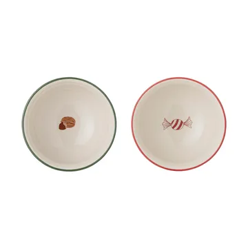 Ciotola Jolly confezione da 2 - Multicolore, 0,5 L - Bloomingville