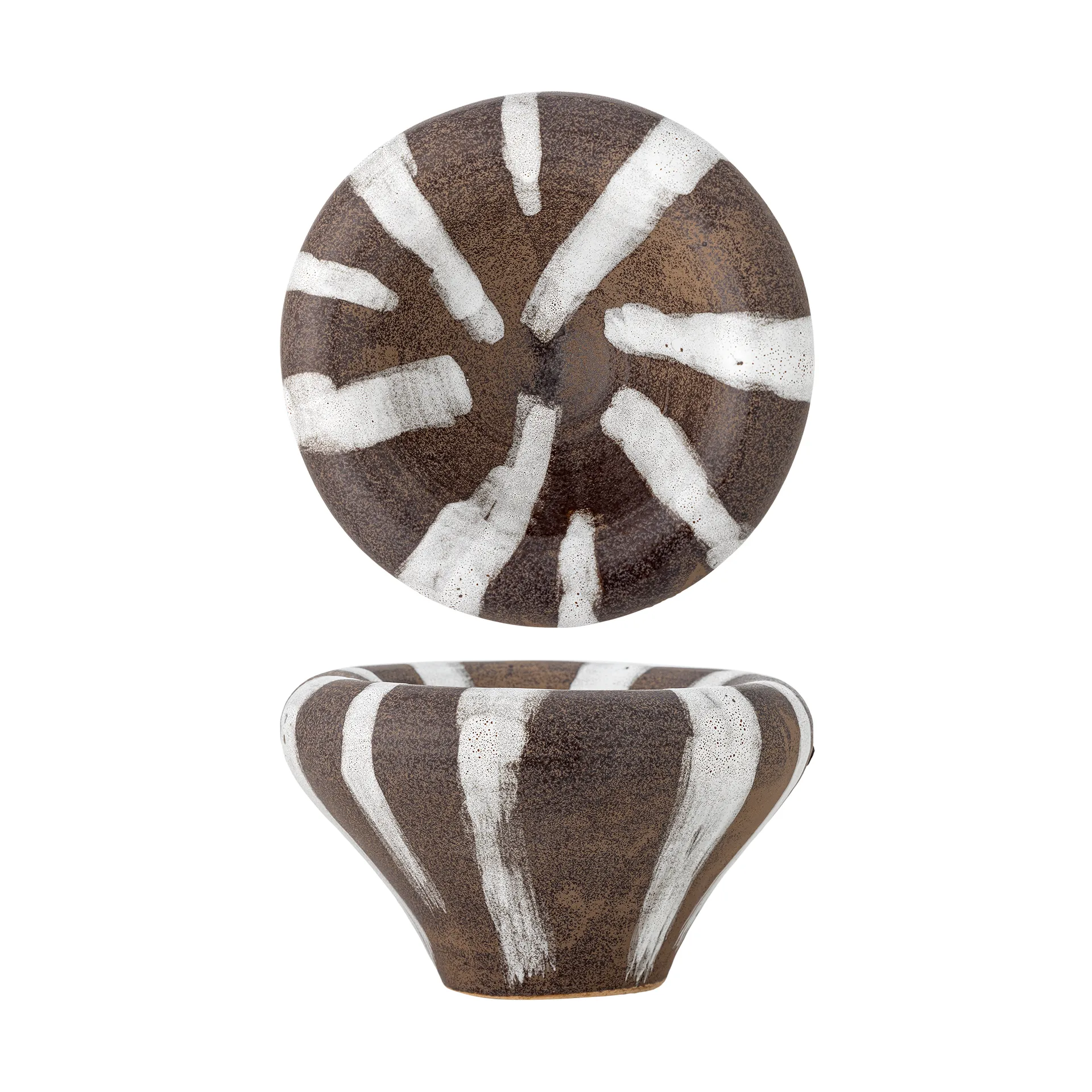 Ciotola Ladris Ø23 cm, Marrone Bloomingville