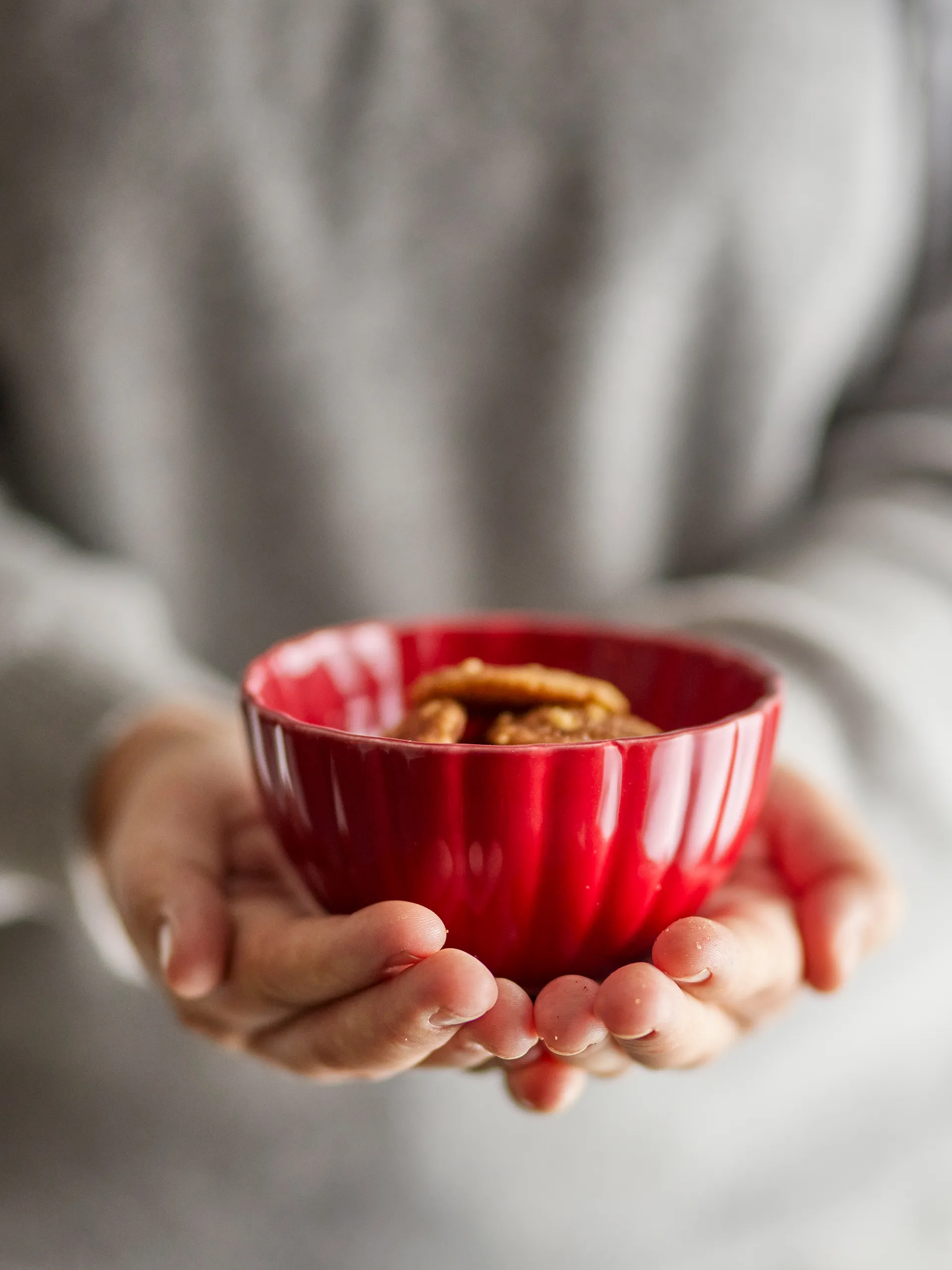 Ciotola Latina Ø12 cm, Rosso Bloomingville