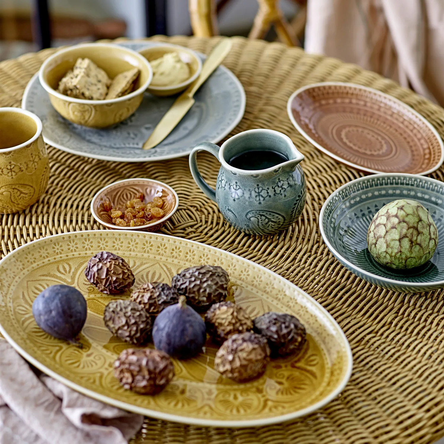 Ciotola Rani 9 cm confezione da 4, multicolore Bloomingville