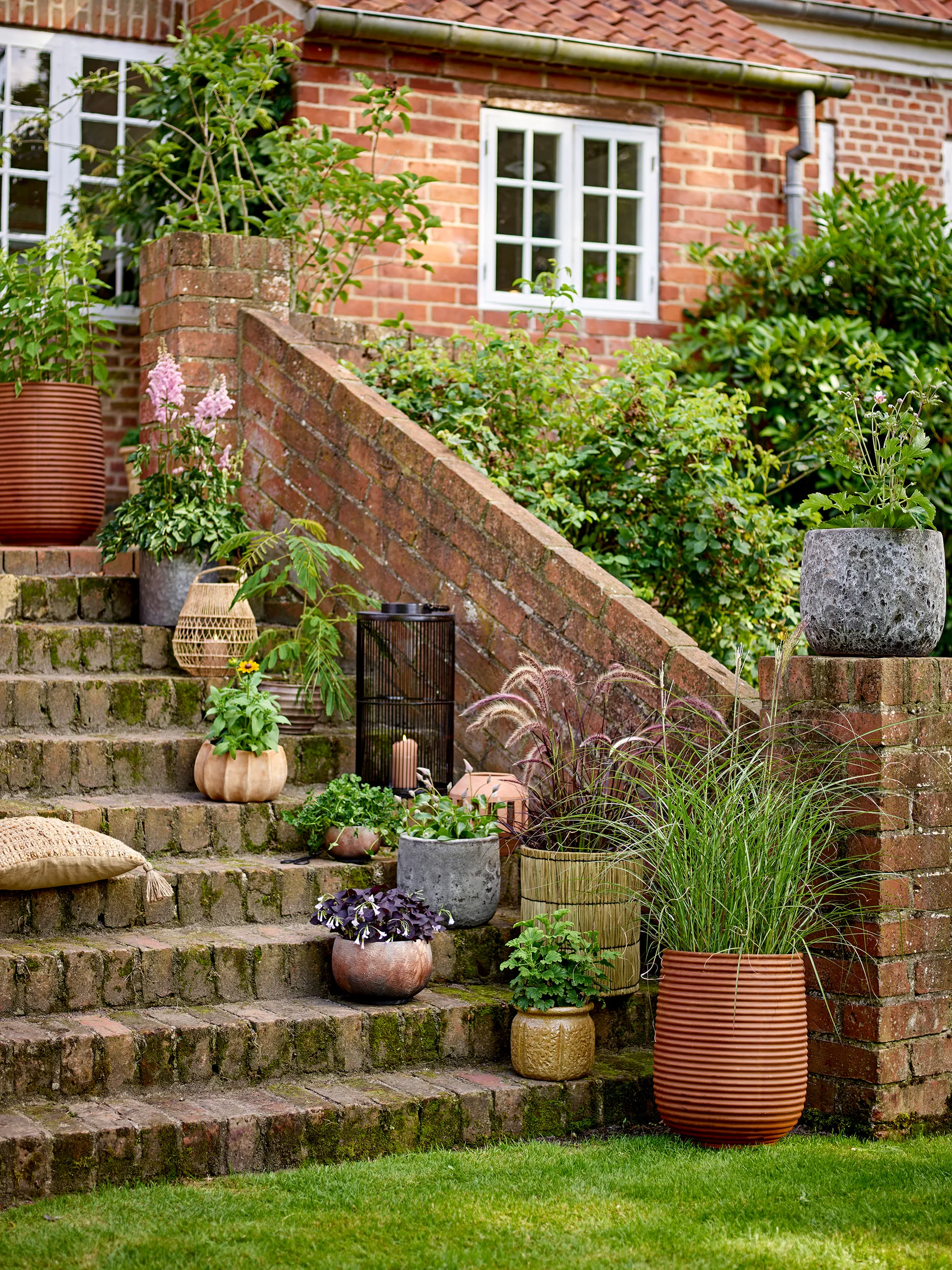 Contenitore Mesola 2 pezzi, Marrone Bloomingville