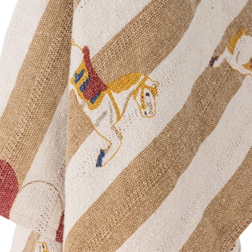 Coperta Merry-go-round 130x160 cm - Beige-rosso - Bloomingville