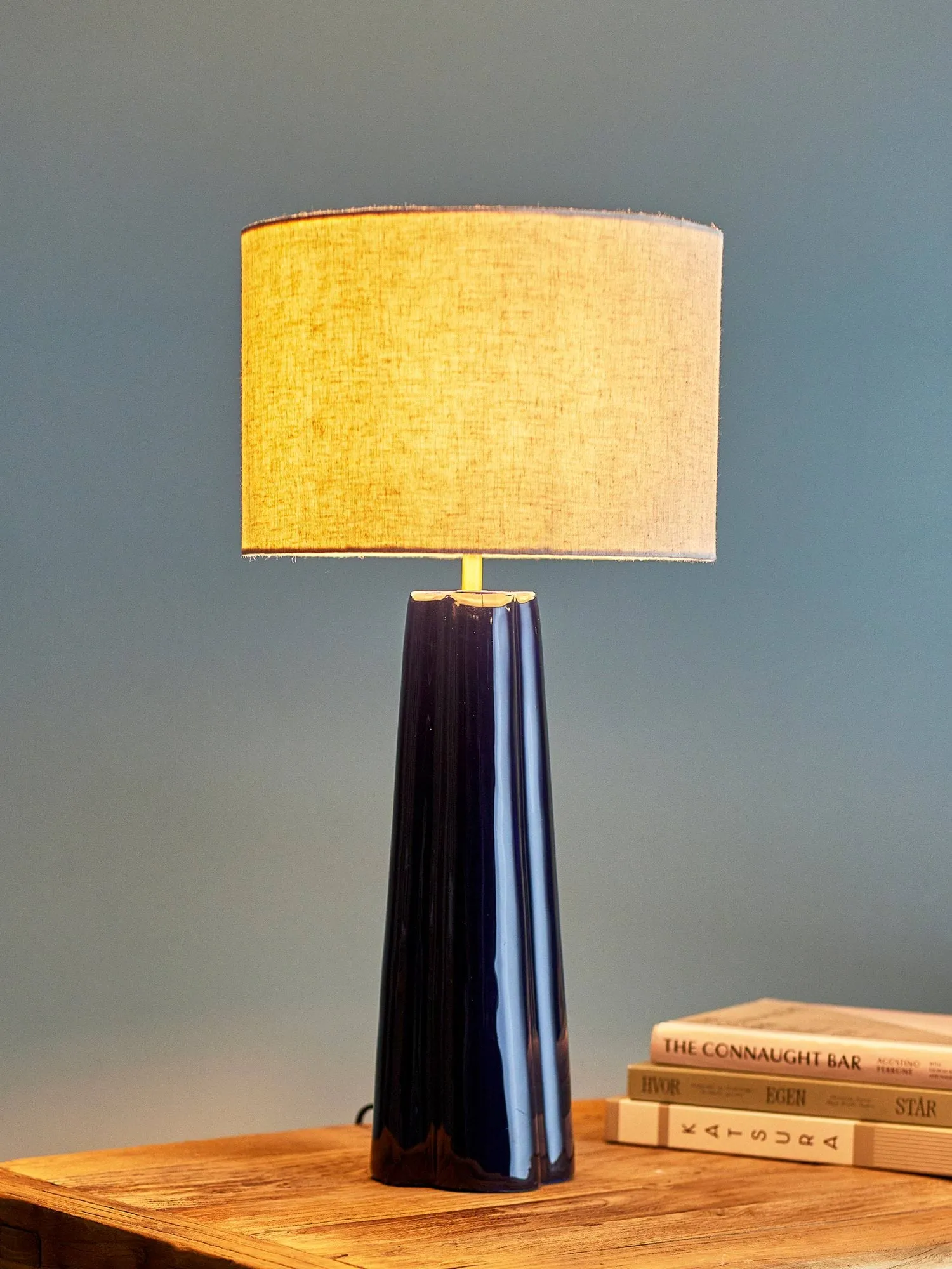 Cornelie lampada da tavolo, Blue, Ø30 cm Bloomingville
