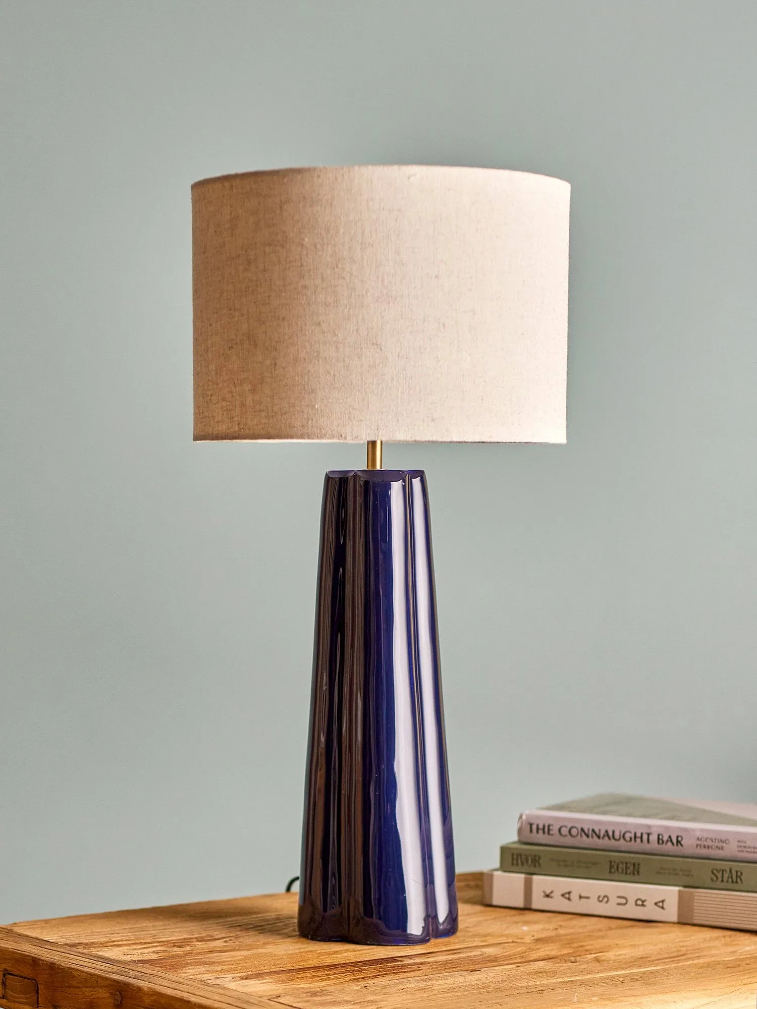 Cornelie lampada da tavolo, Blue, Ø30 cm Bloomingville