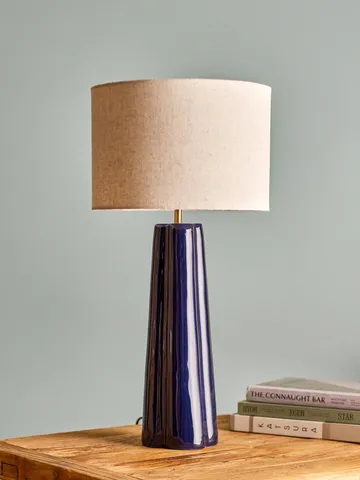 Cornelie lampada da tavolo - Blue, Ø30 cm - Bloomingville