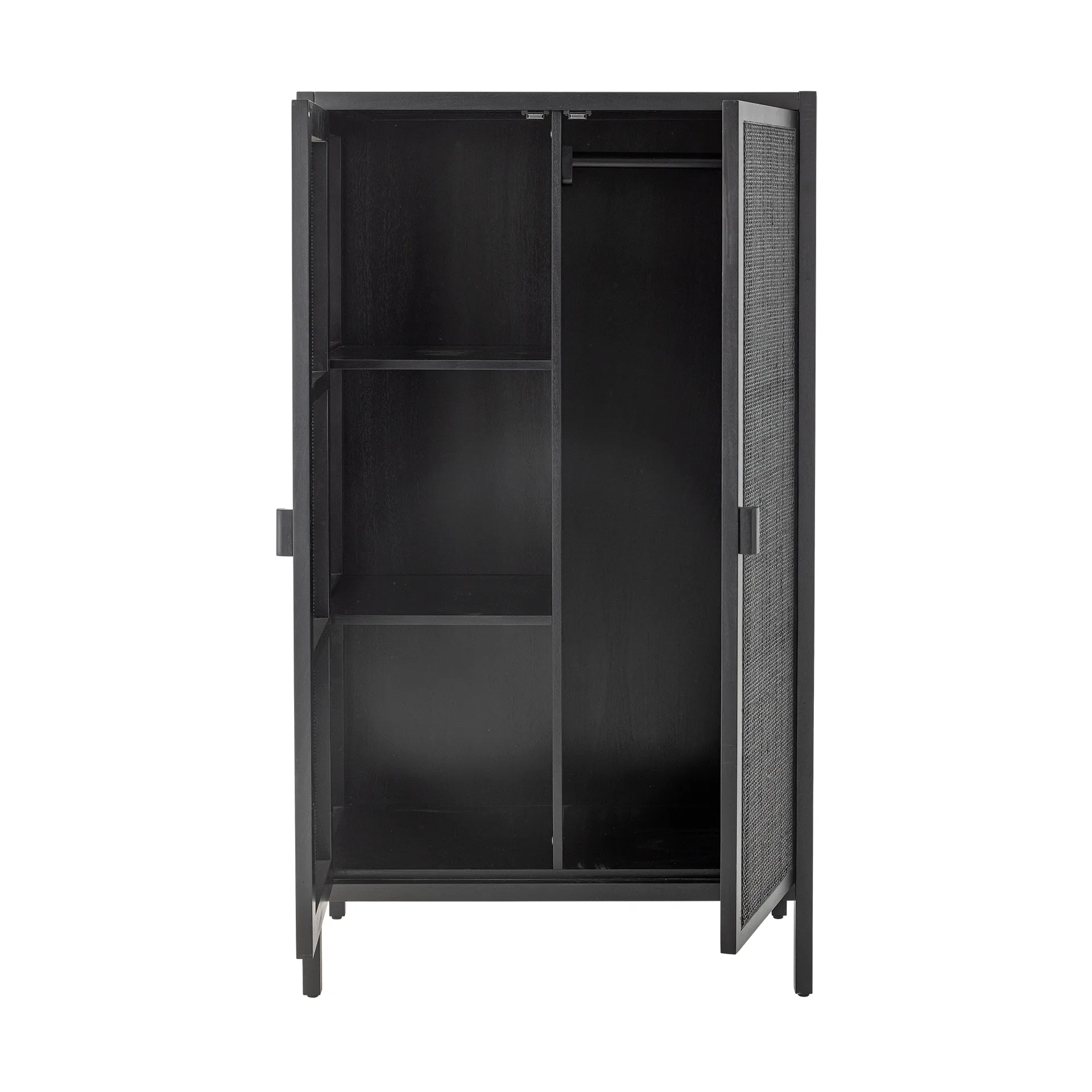 Credenza Marikka 85x40x150 cm, Nero Bloomingville