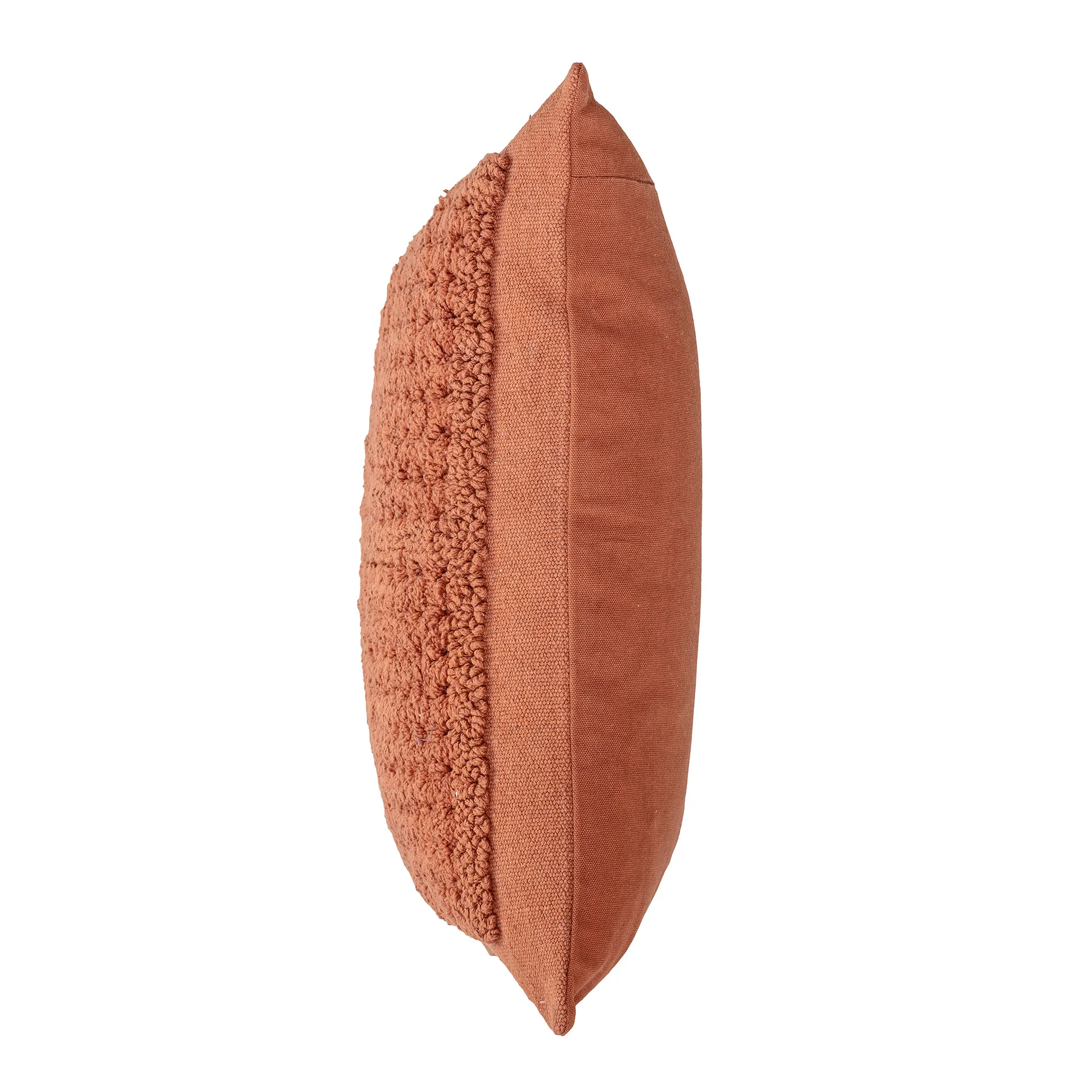 Cuscino Bloomingville con motivo intrecciato 45x45 cm, Rosso Bloomingville