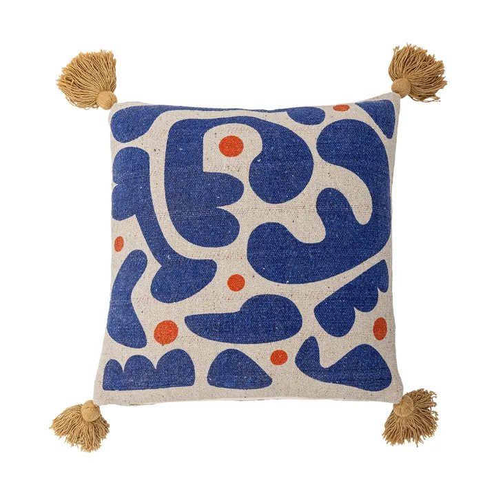 Cuscino Eviaya 45x45 cm - Blu - Bloomingville