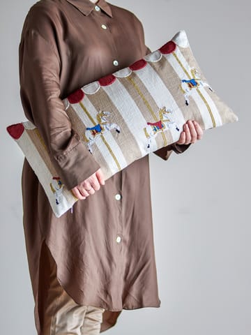 Cuscino Merry-go-round 30x60 cm - Naturale - Bloomingville