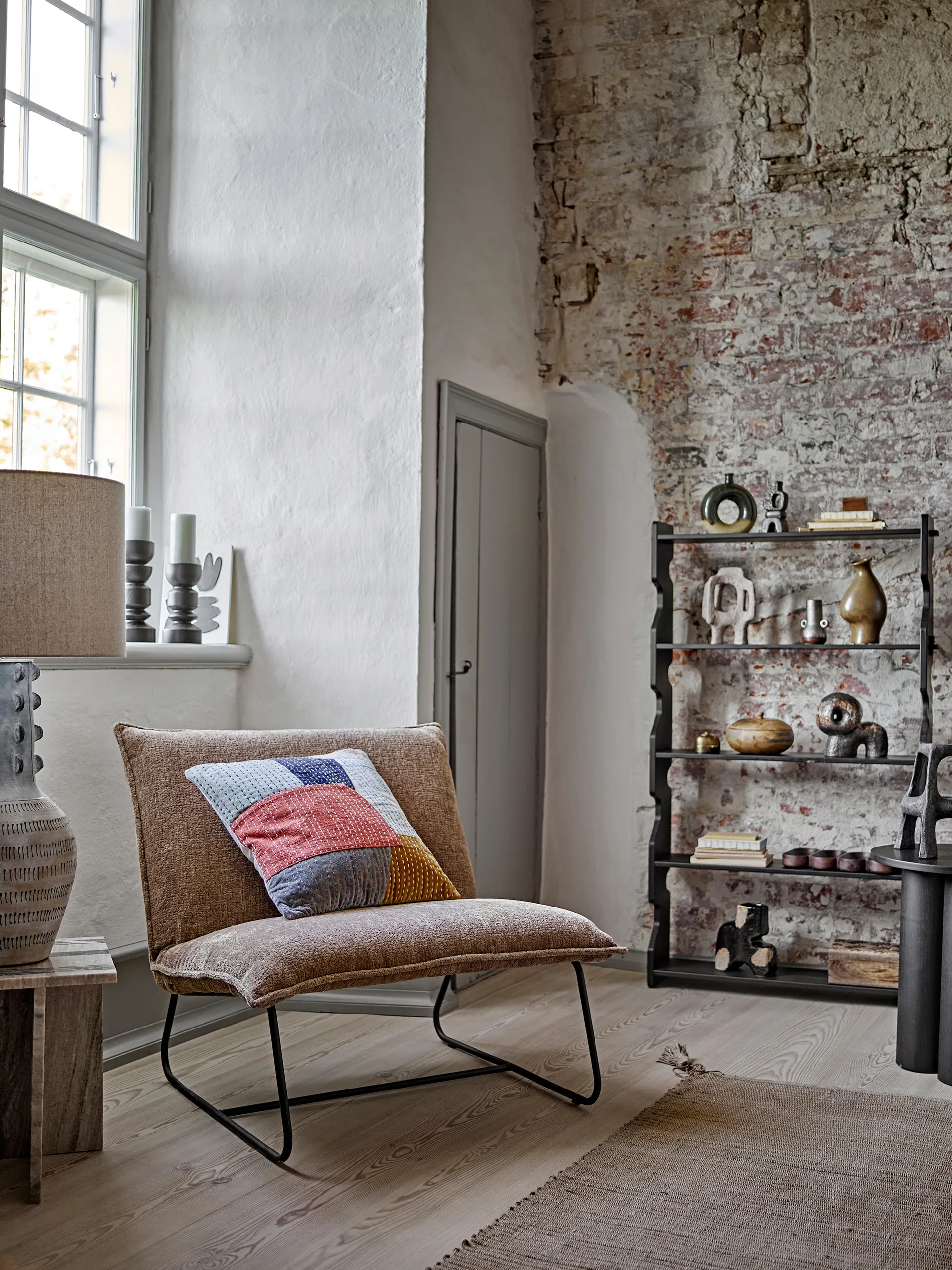 Cuscino Montanaro 50x50 cm, Arancio Bloomingville