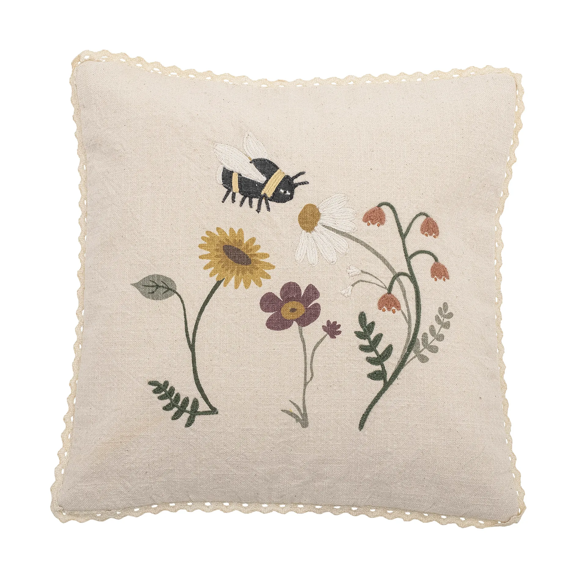 Cuscino Tibbe 40x40 cm, Nature floral Bloomingville