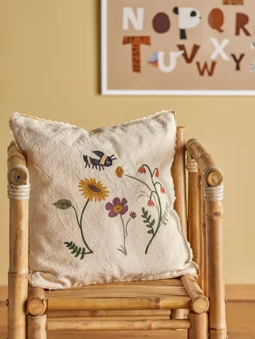 Cuscino Tibbe 40x40 cm - Nature floral - Bloomingville