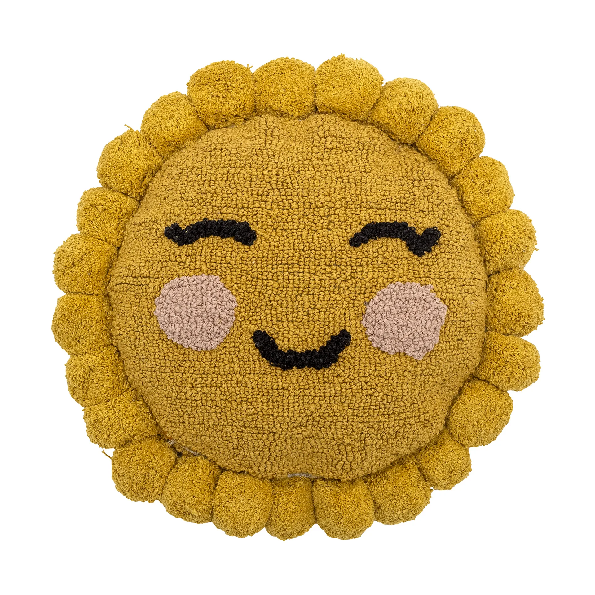 Cuscino Vigge Ø30 cm, Yellow sun Bloomingville