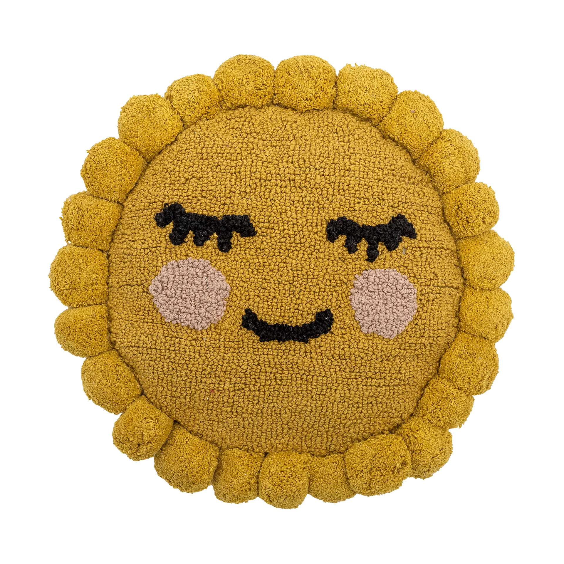 Cuscino Vigge Ø30 cm, Yellow sun Bloomingville