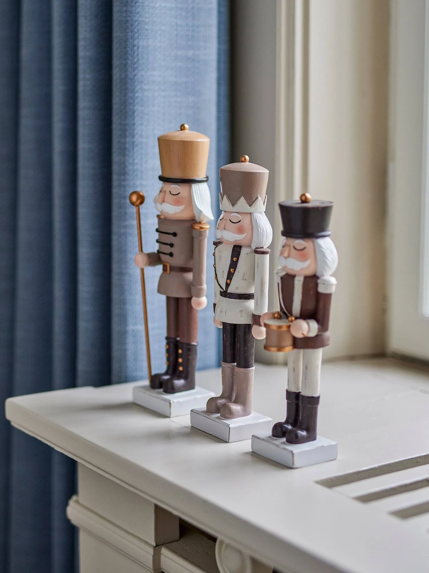 Darryl schiaccianoci decorazione natalizia, Marrone, 3 pezzi Bloomingville