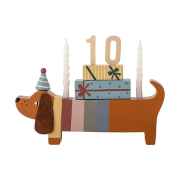 Decorazione Charlie Birthday 28 cm - Brown-multi - Bloomingville