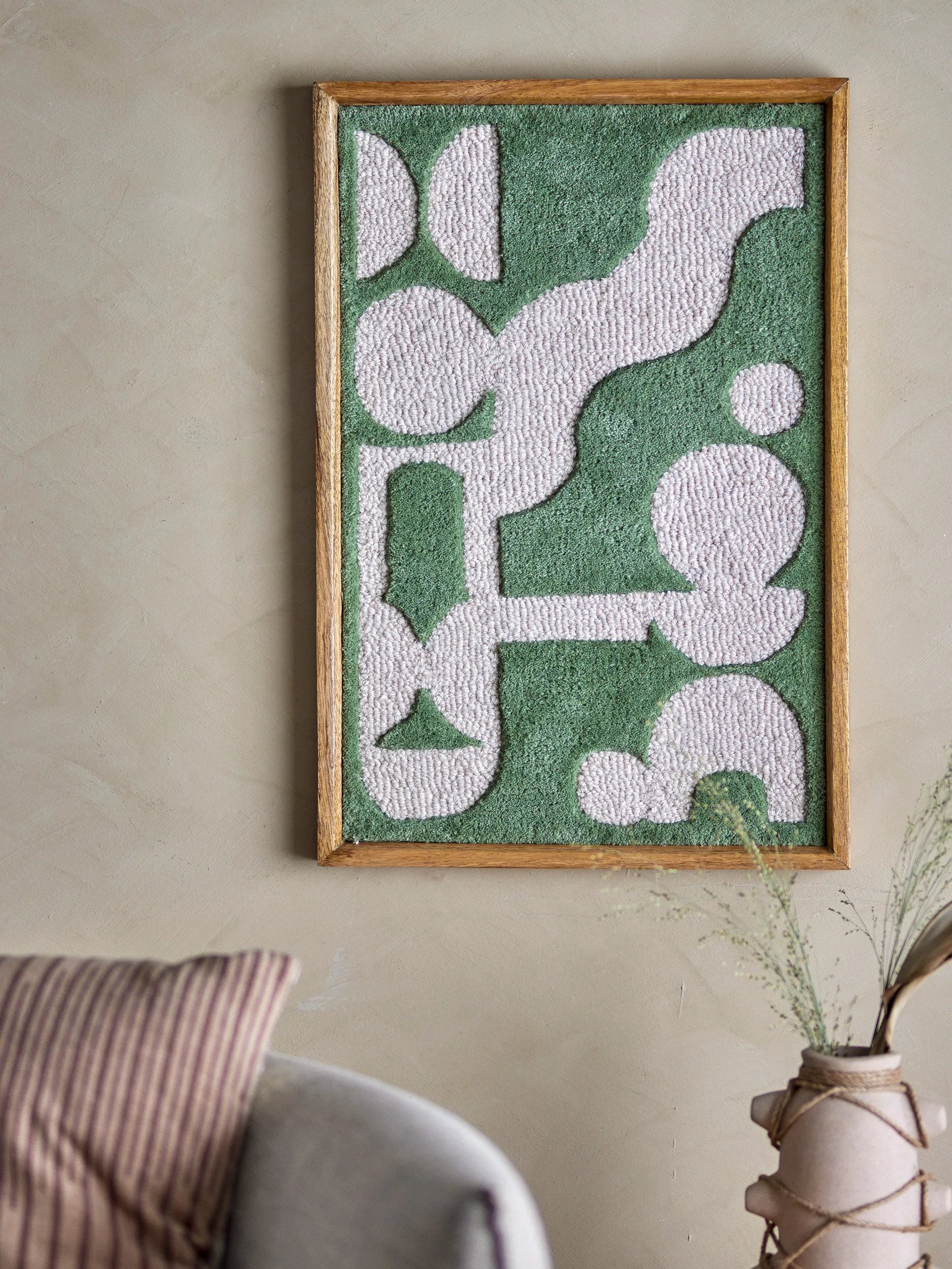 Decorazione da muro Longton 45x65 cm, Green Bloomingville