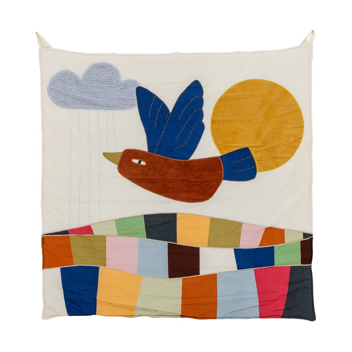 Decorazione da parete Colorine cotone 101x101 cm - Natur - Bloomingville