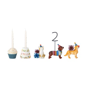 Decorazione di compleanno Salve, 15 pezzi - Multicolore - Bloomingville