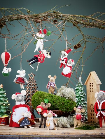 Decorazione per albero di Natale in lana Peo  - Bianco - Bloomingville
