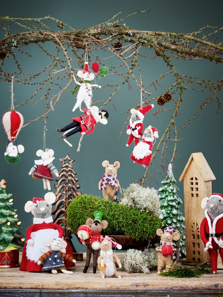 Decorazione per albero di Natale in lana Peo , Bianco Bloomingville