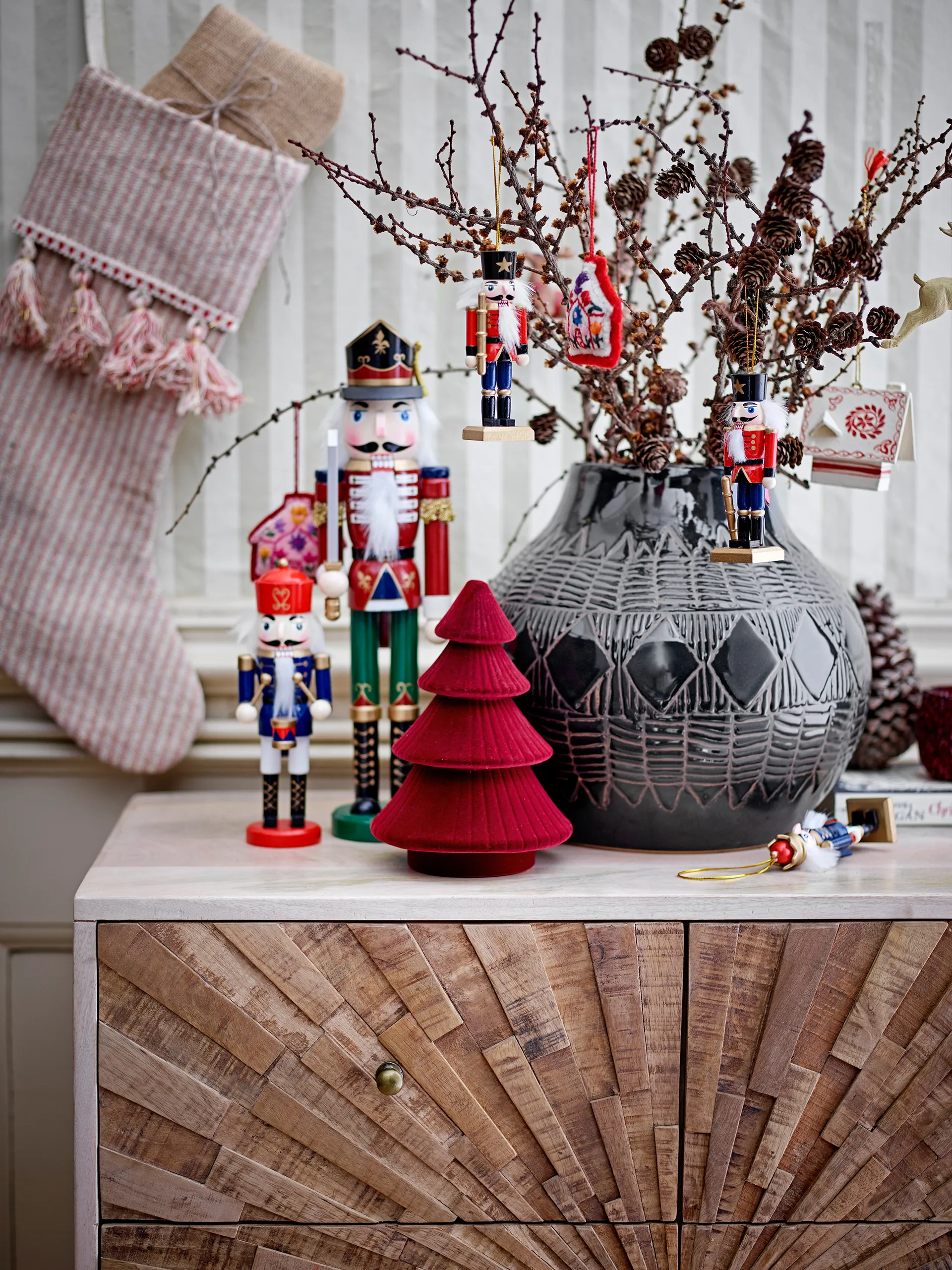 Decorazione schiaccianoci Darren 20,5 cm 2 pezzi,  Bloomingville