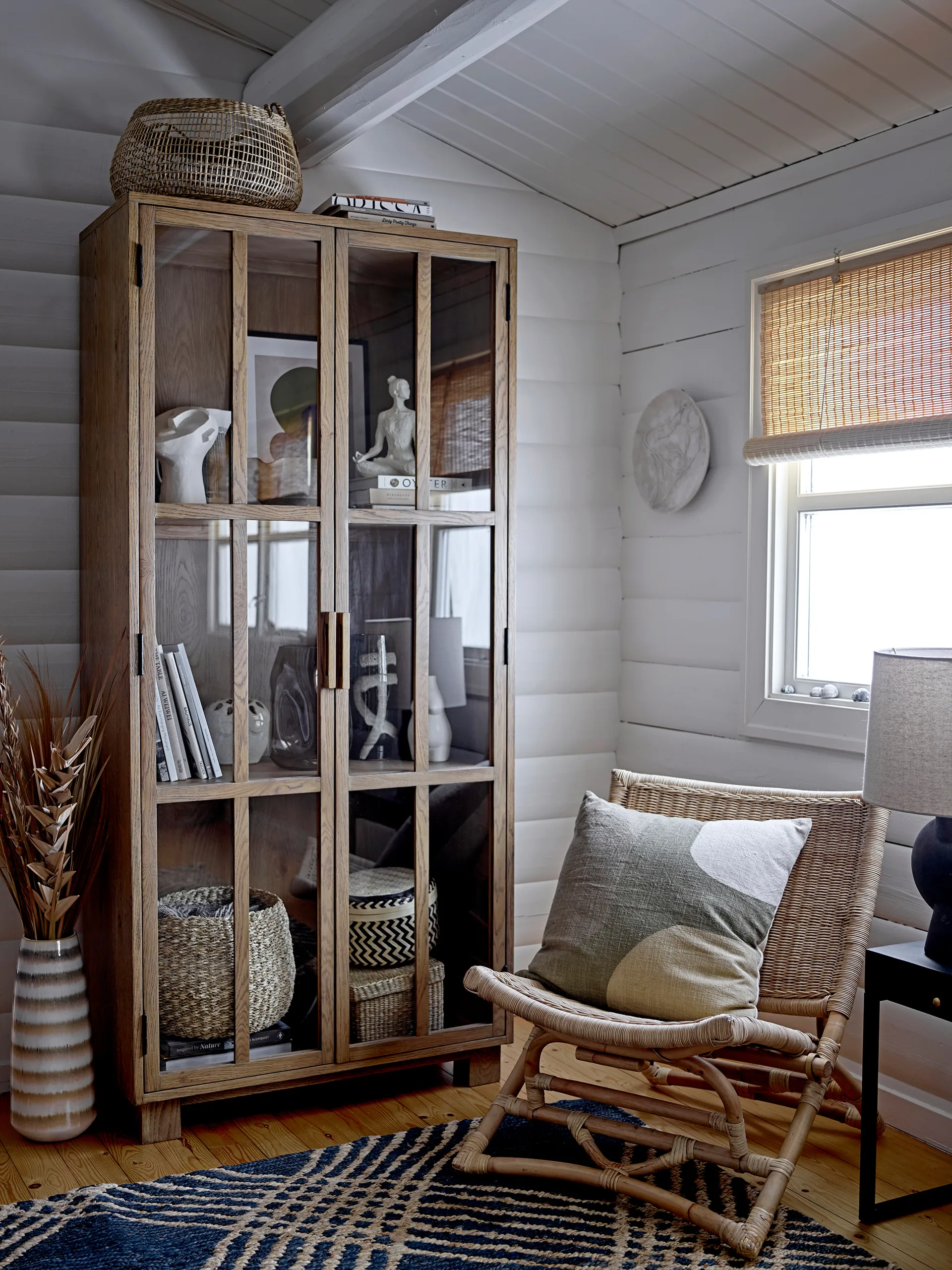 Decoro Adalina 24 cm, Bianco Bloomingville