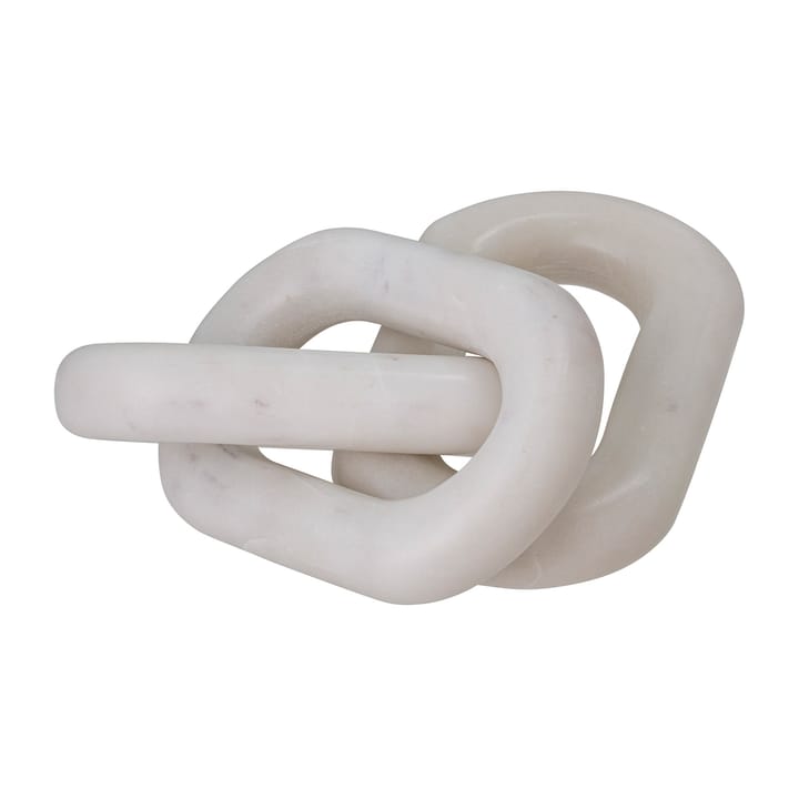 Decoro Adee 13 cm, Bianco Bloomingville