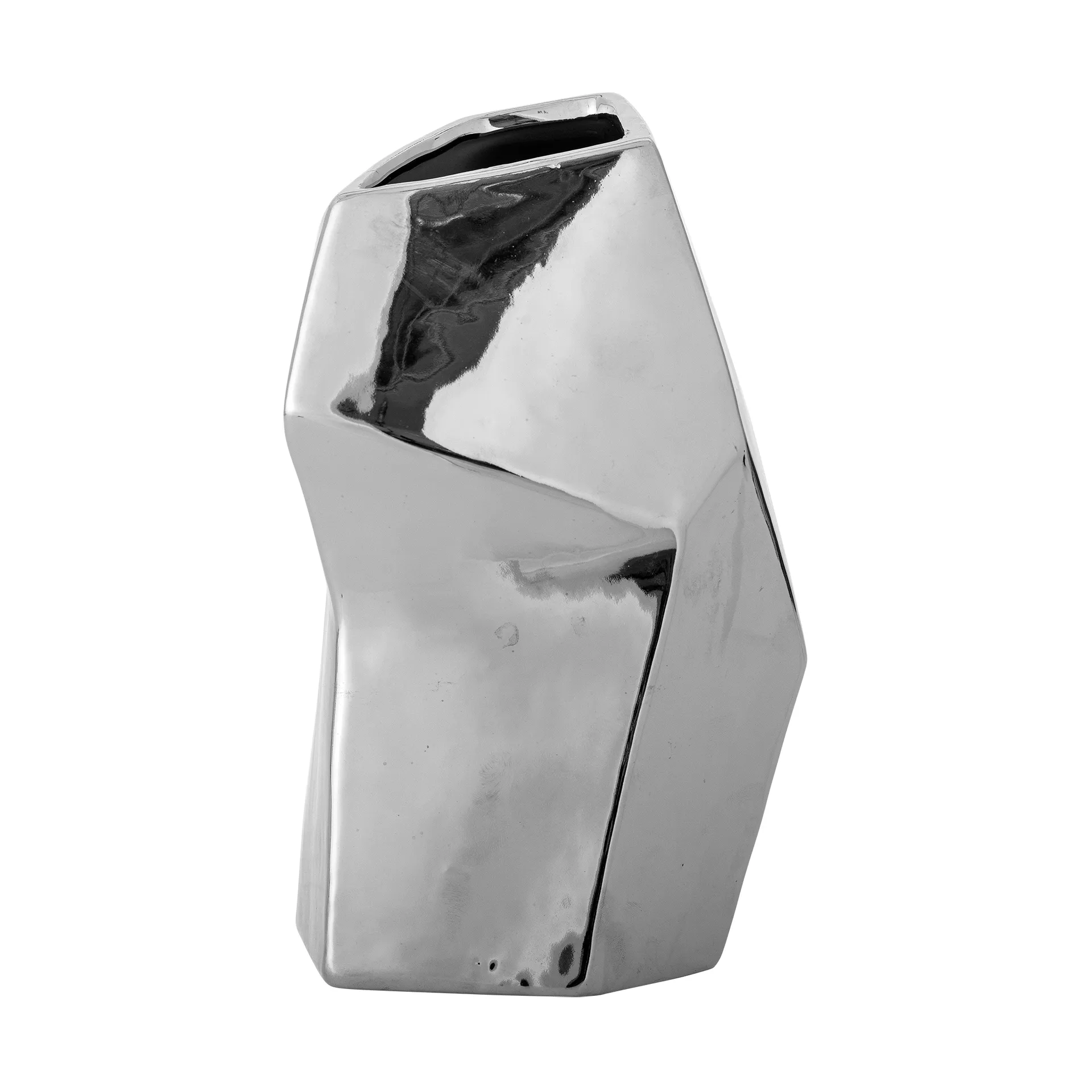 Dimona vaso, Argento, 15x23 cm Bloomingville