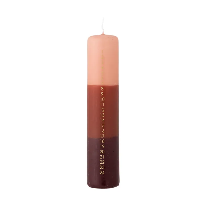 Dip Dye adventssljus - Multicolor, 25 cm - Bloomingville