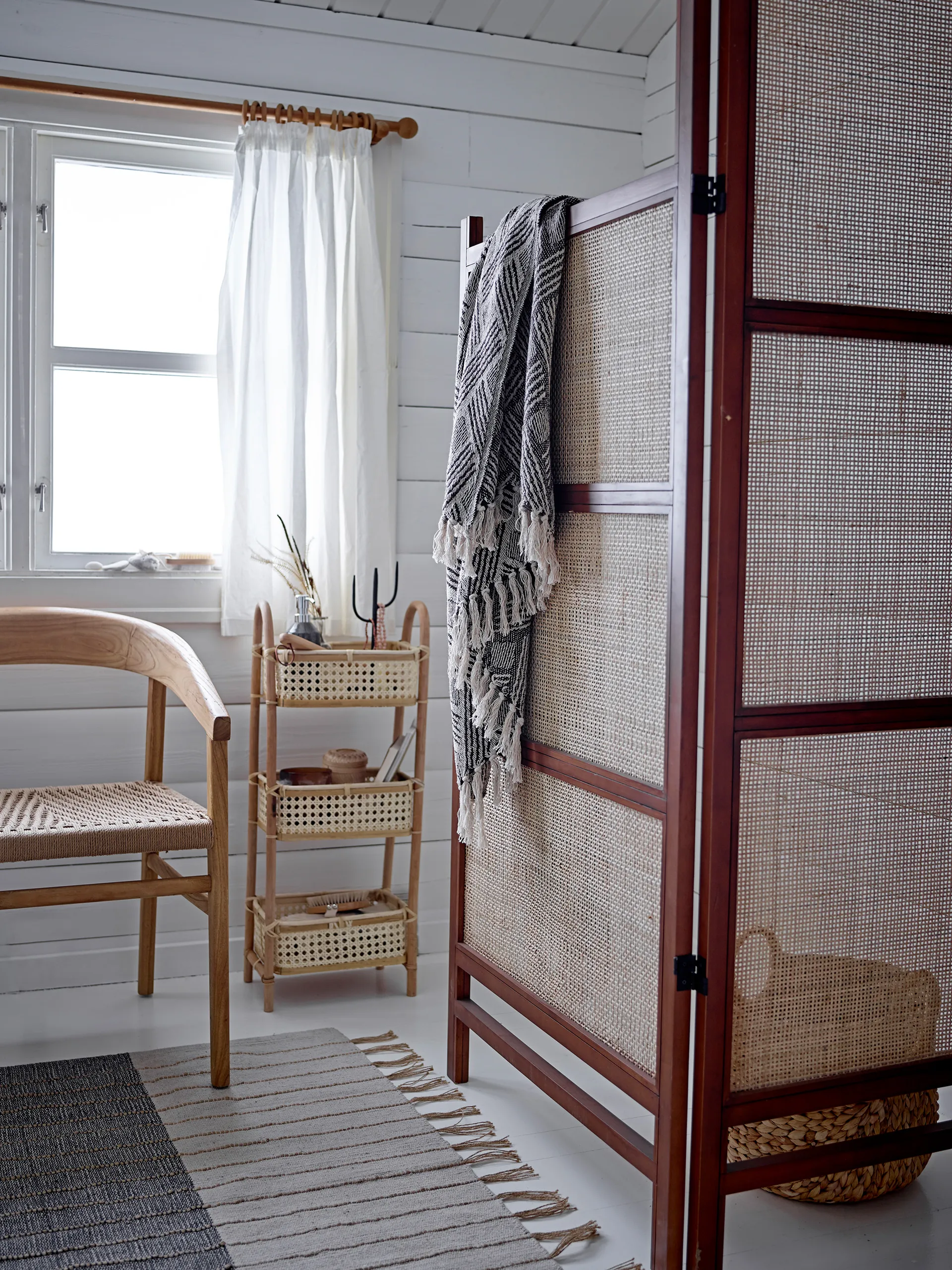 Divisorio Svenn, 175,5x180 cm, Marrone Bloomingville