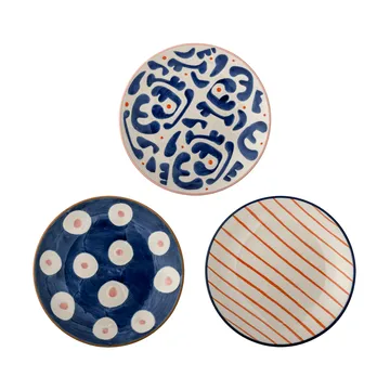 Eviaya piatto - Multicolore, 3 pezzi - Bloomingville
