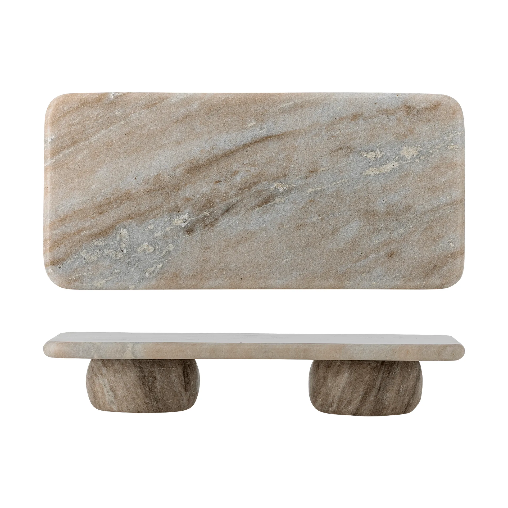 Fatin Pedestal, Grigio, 38x18 cm Bloomingville