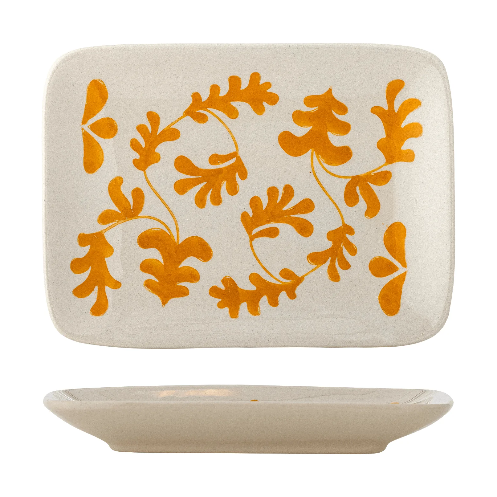 Fauni piattino, Giallo, 15x11,5 cm Bloomingville