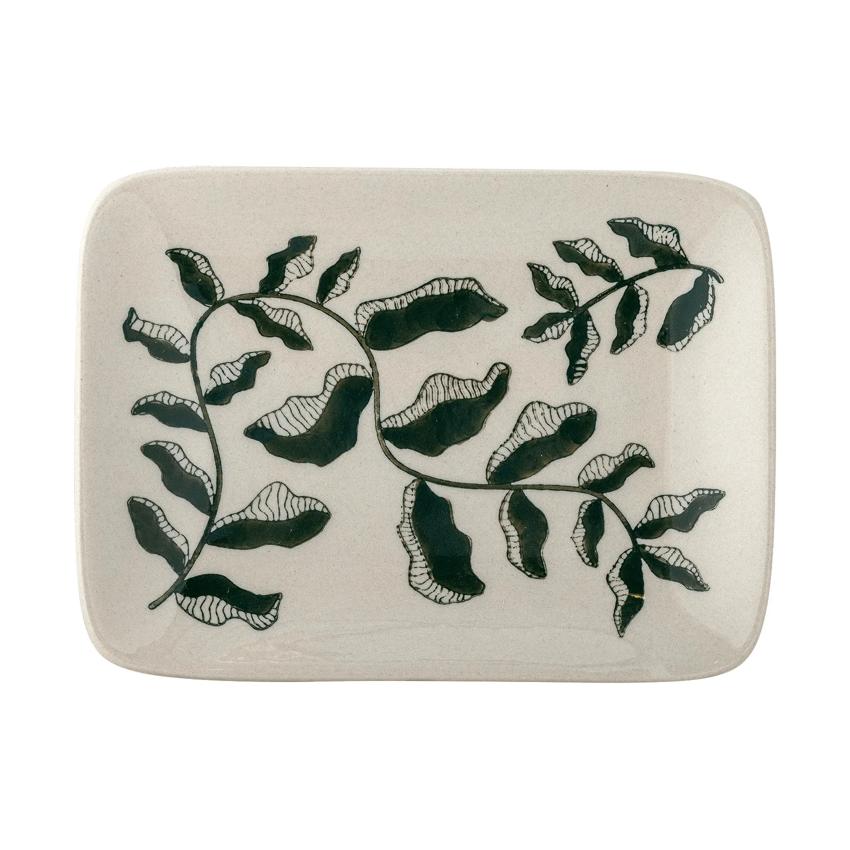 Fauni piattino, Verde, 15x11,5 cm Bloomingville