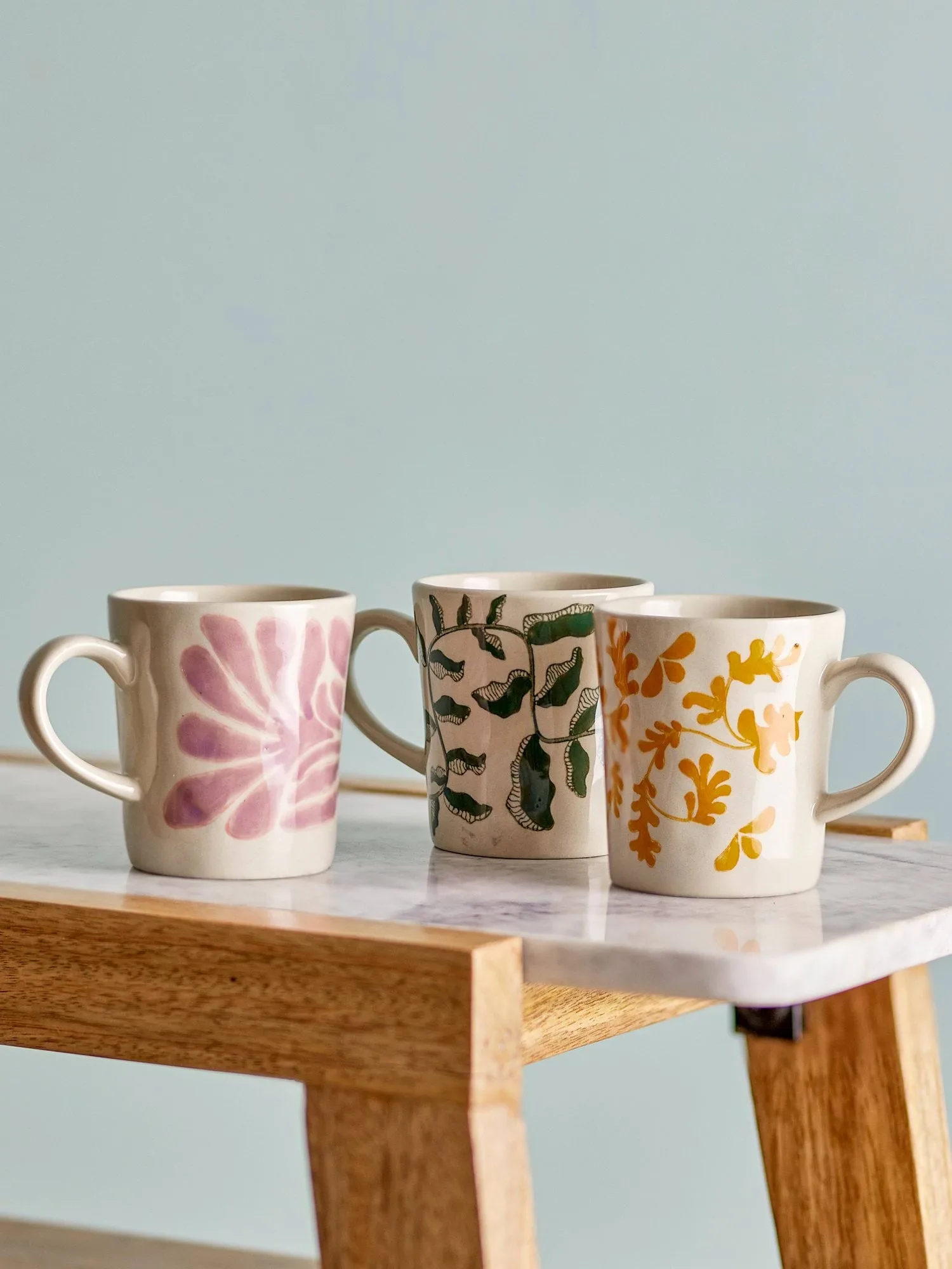Fauni tazza, Multicolore, 3 pezzi Bloomingville