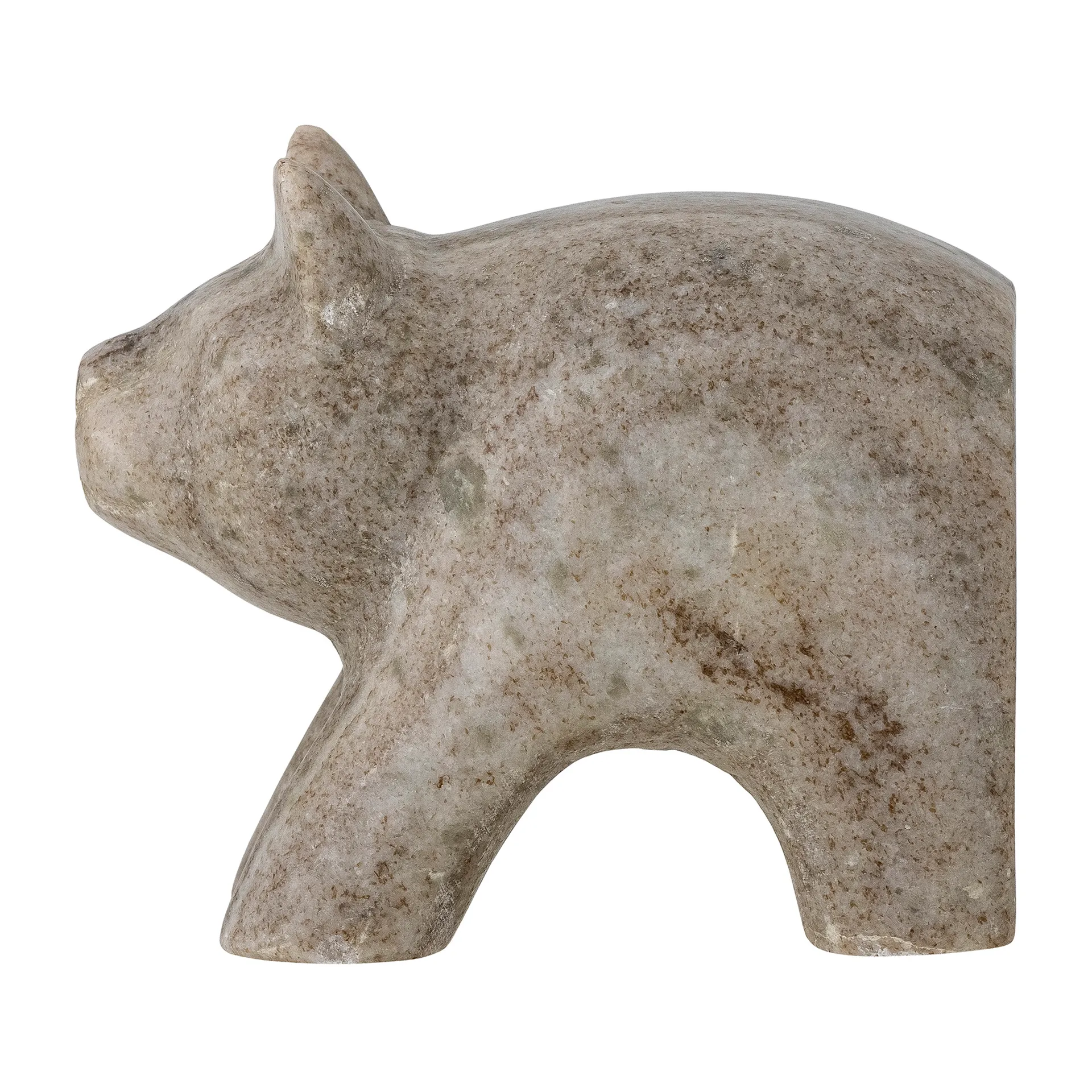 Fermalibri Lenora, 13x11x8 cm, Marmo colore naturale Bloomingville