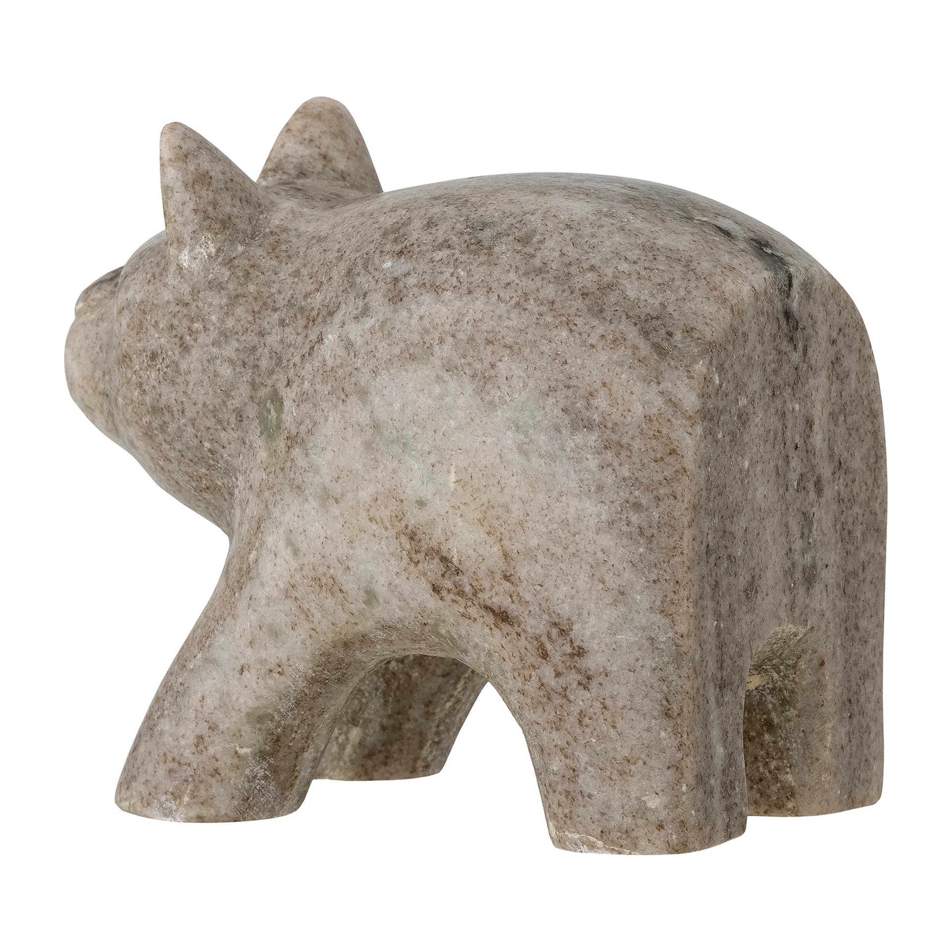 Fermalibri Lenora, 13x11x8 cm, Marmo colore naturale Bloomingville