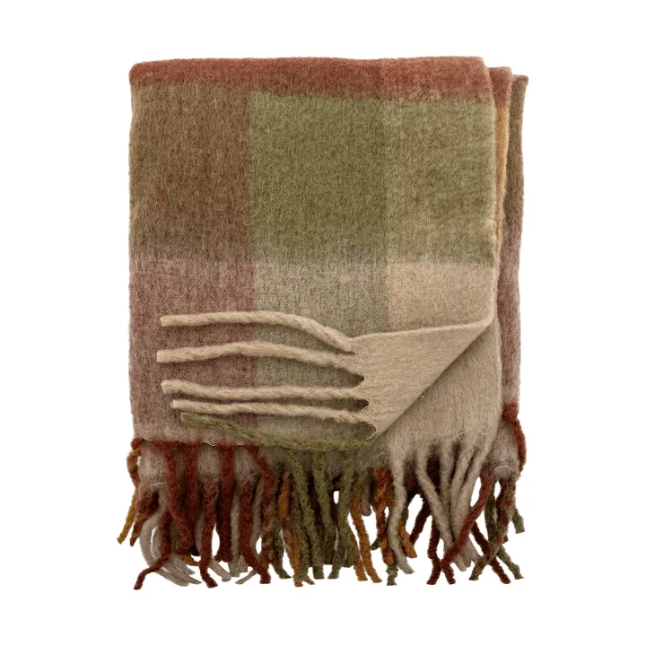 Hamisha plaid - Multicolore, a quadri, 152x127 cm - Bloomingville