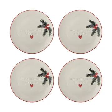 Jovida piattino dessert - Nature, 4 pezzi, Ø16 cm - Bloomingville