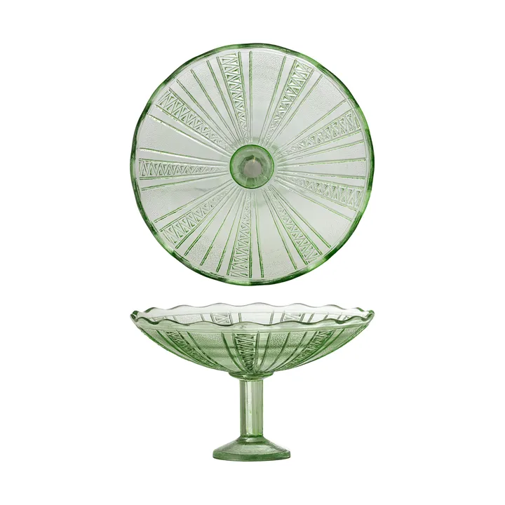 Kaddy pedestal ciotola - Verde, Ø23 cm - Bloomingville