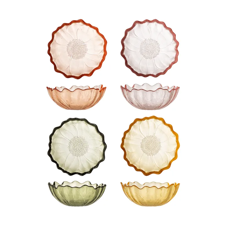 Kana ciotola - Multi, 4 pezzi - Bloomingville