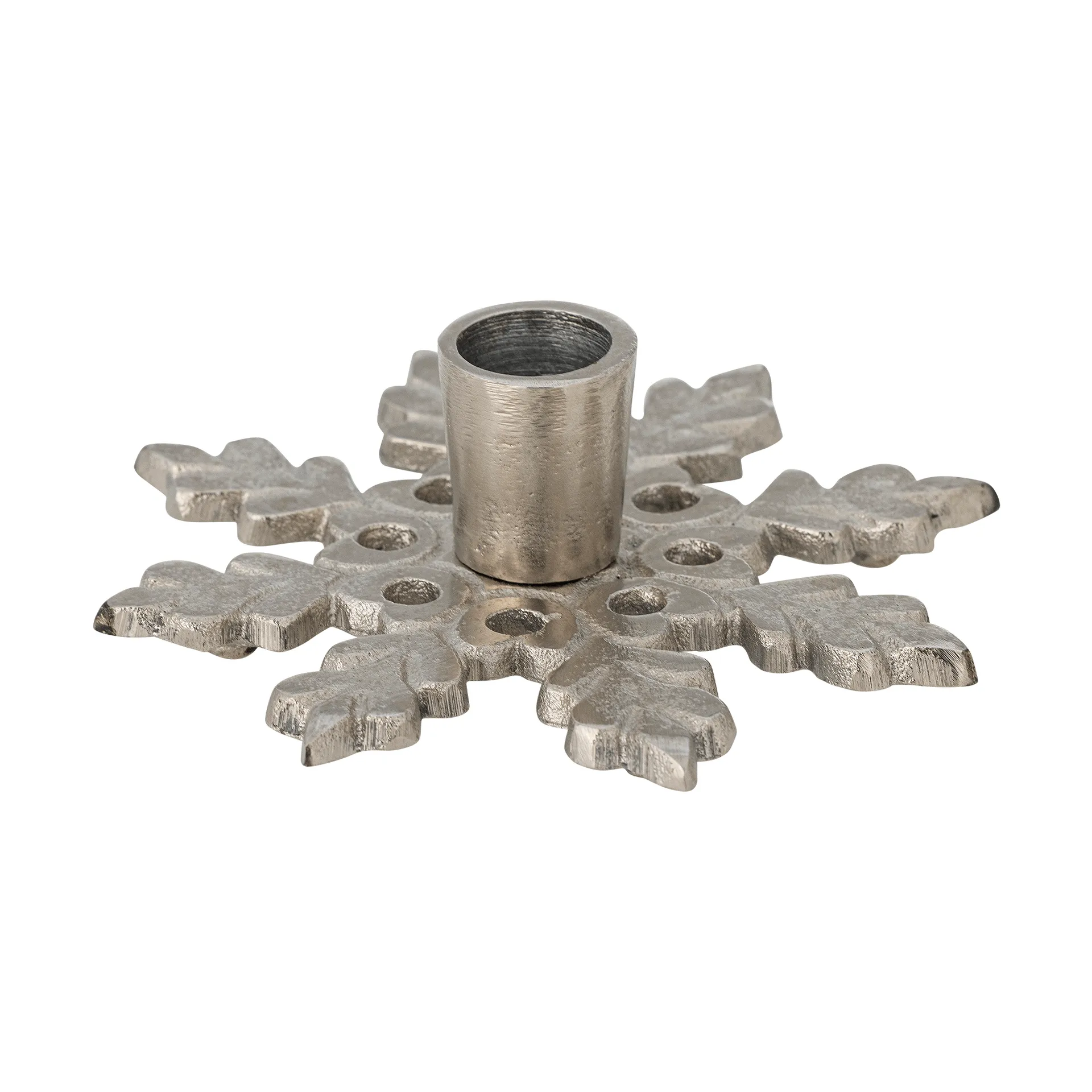 Kashi portacandele, Argento, Ø13,5 cm Bloomingville
