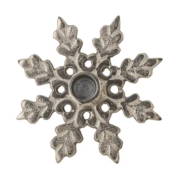 Kashi portacandele - Argento, Ø13,5 cm - Bloomingville