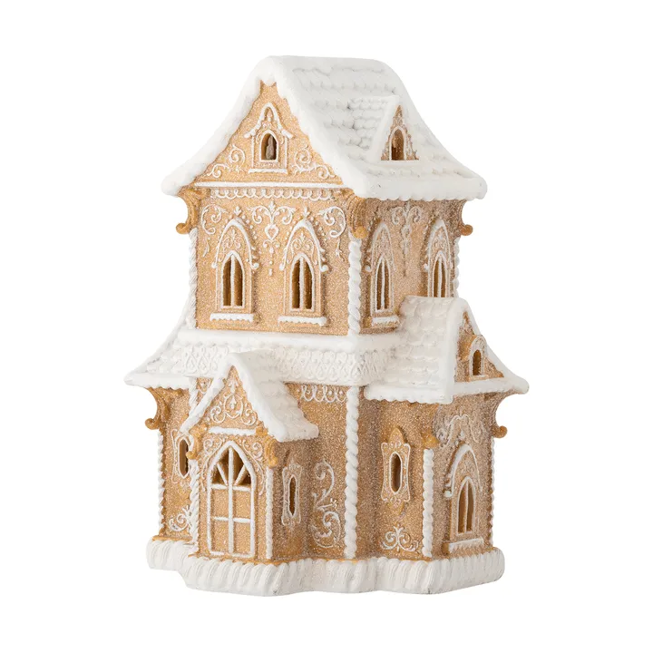 Kevin dekorationshus med ljus - Marrone, 37 cm - Bloomingville