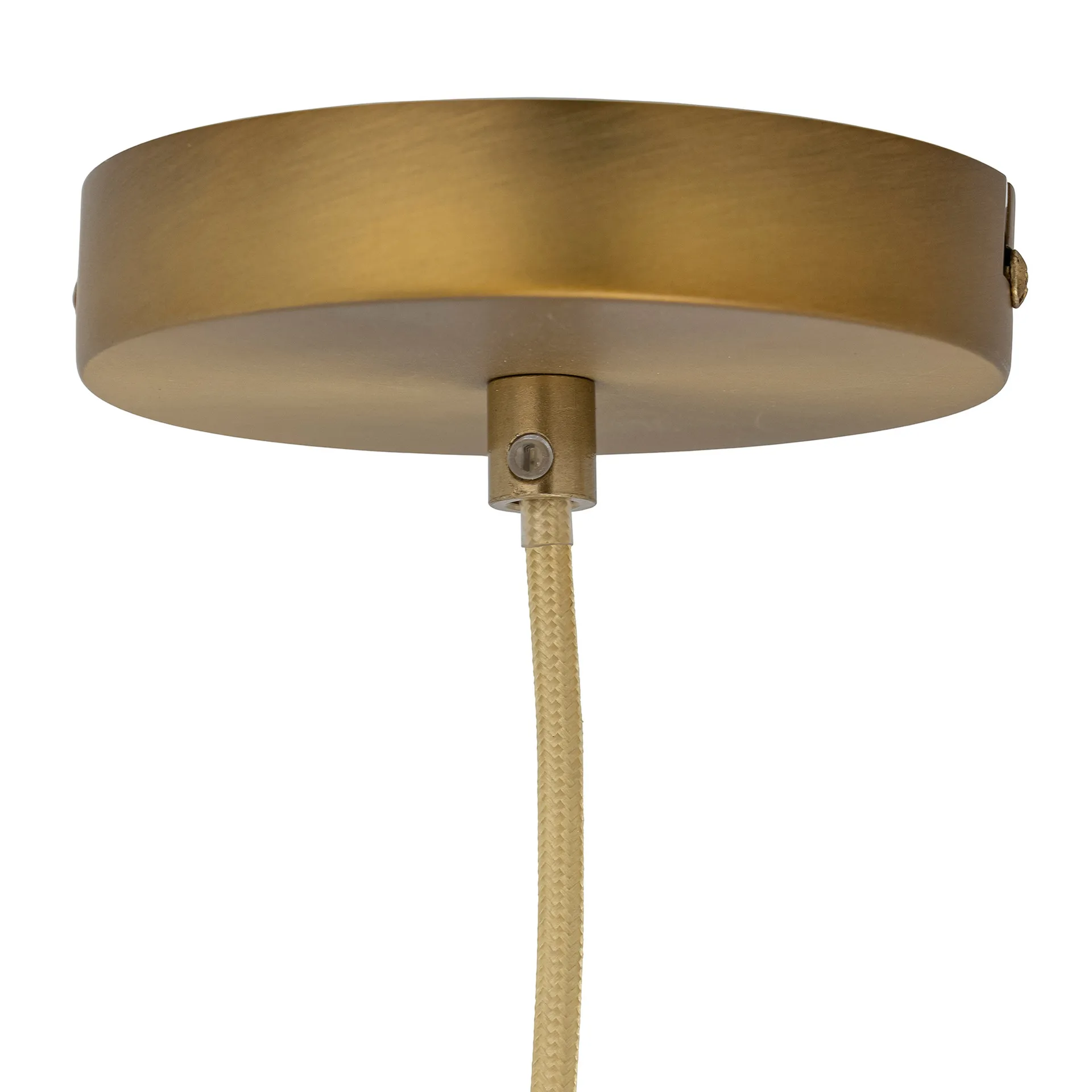 Lampada a sospensione Azizi in vetro Ø30 cm, Marrone Bloomingville