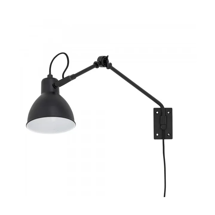Lampada da parete Jili 37 cm, Nero Bloomingville