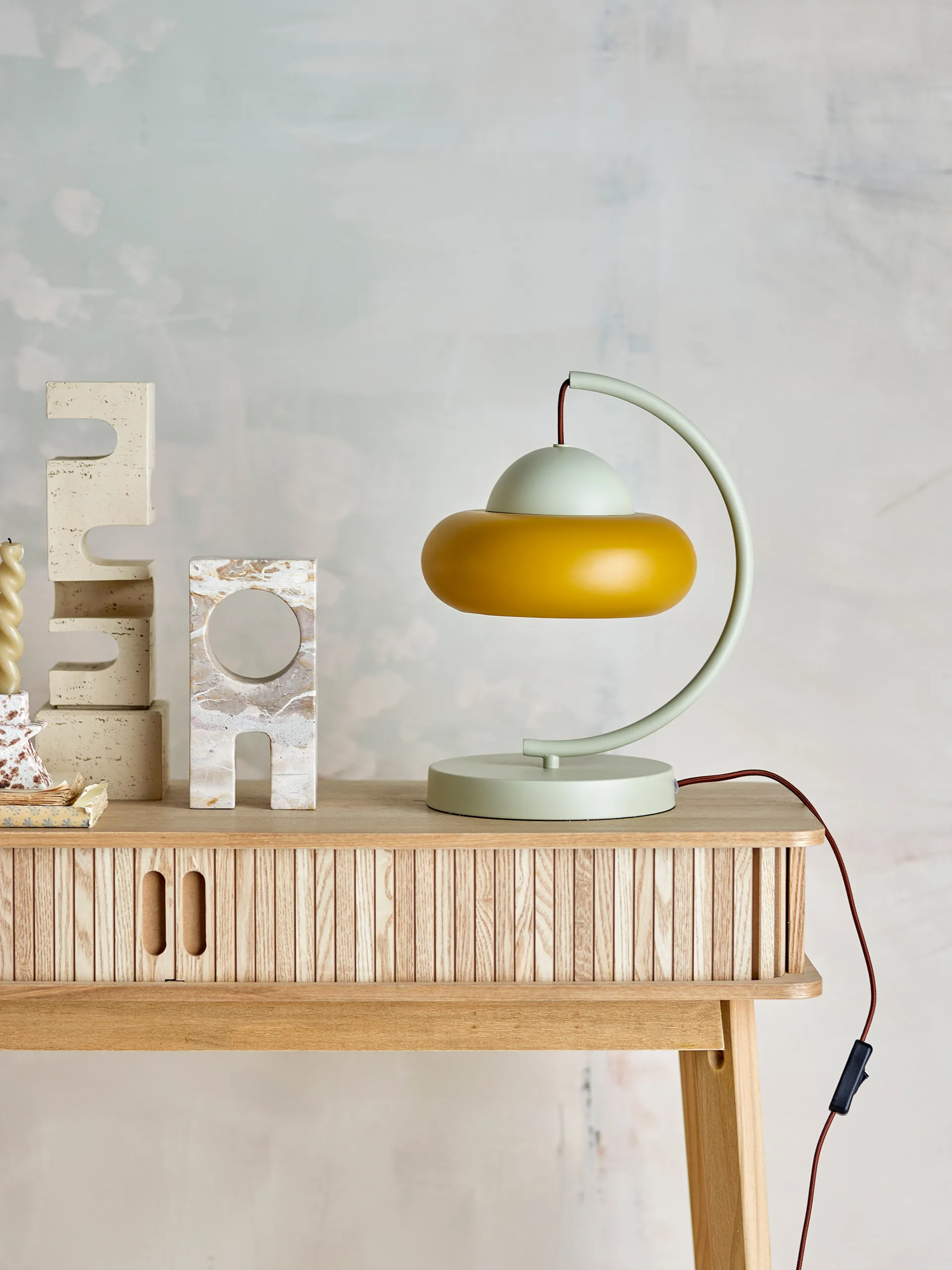 Lampada da tavolo Bubble 27x34,5 cm, Natur Bloomingville