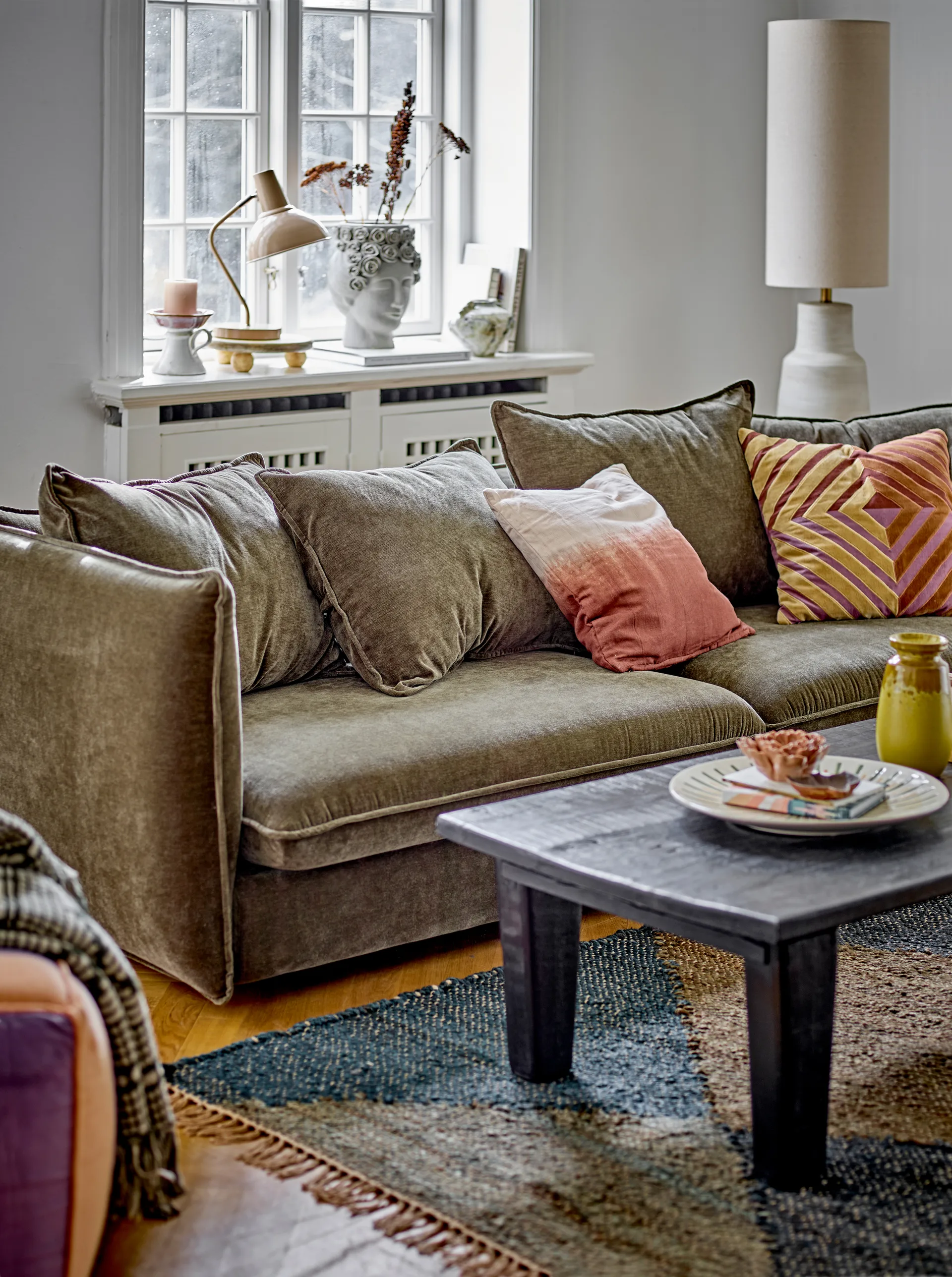 Lampada da terra Linetta Ø28x113 cm, Bianco Bloomingville